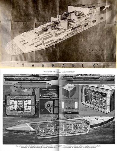 Illustration for article titled Winston Churchill's plan to fight Nazis with massive aircraft carriers made from ice